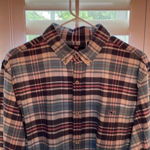 Vineyard vines mens slim fit tucker shirt in large - never worn